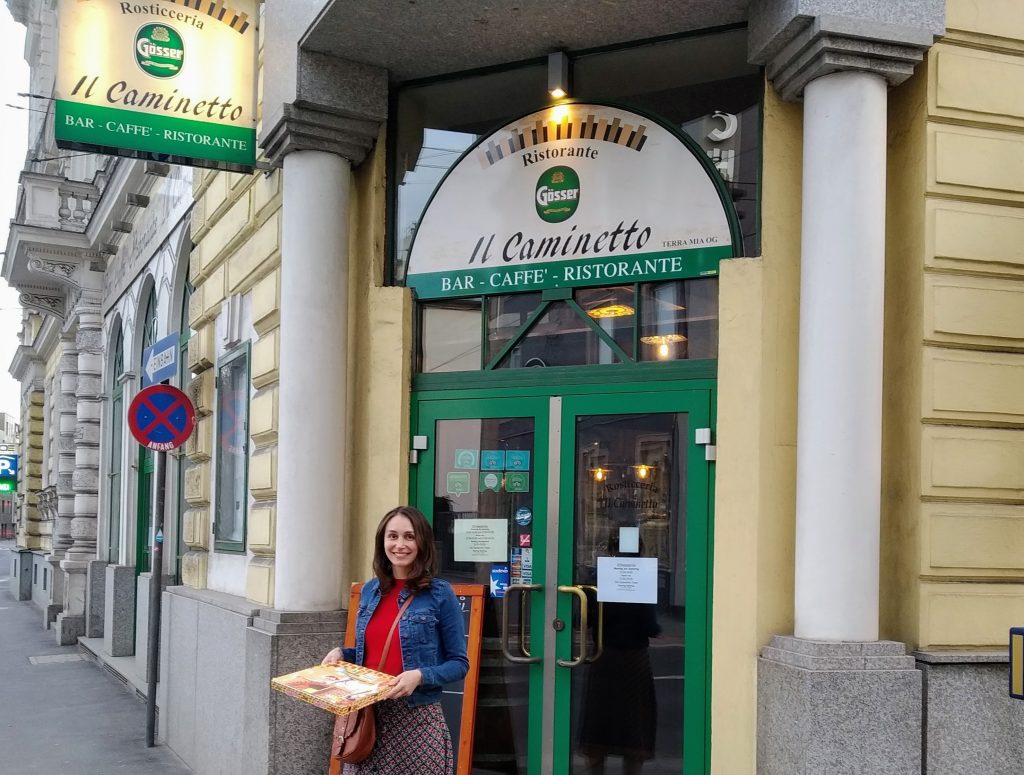 Il Caminetto Linz Restaurant vegane Pizza Pasta